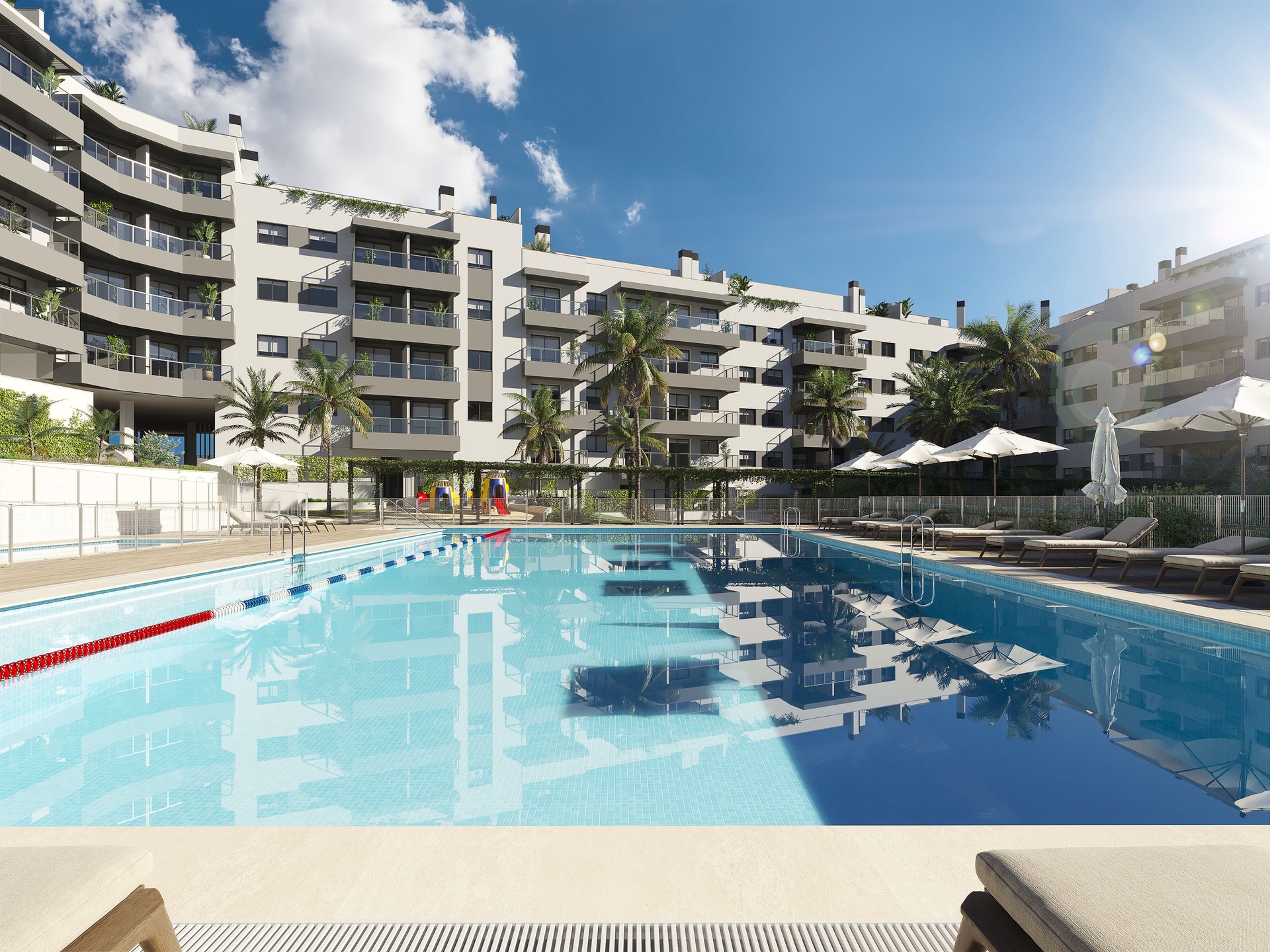 Nieuwbouw Appartement in Las Lagunas de Mijas