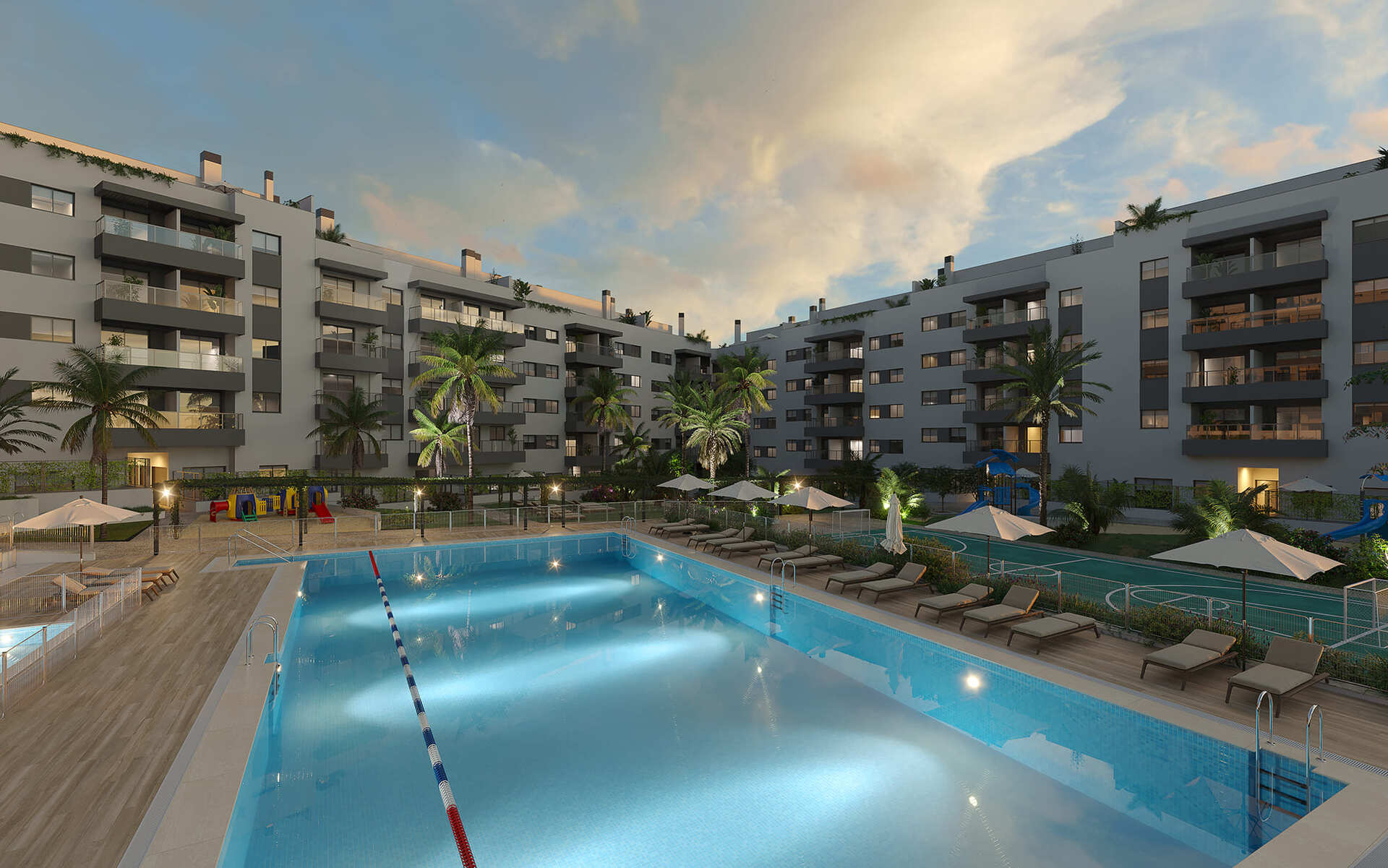 Nieuwbouw Appartement in Las Lagunas de Mijas