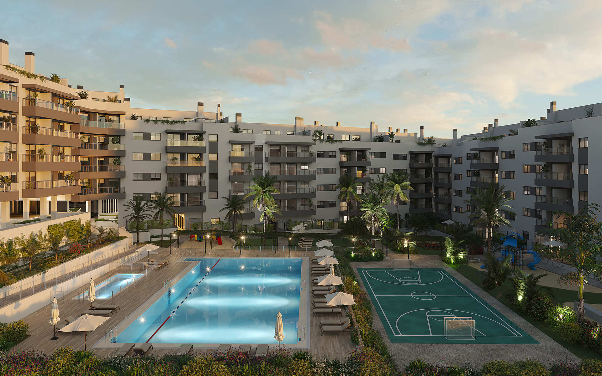 Nieuwbouw Appartement in Las Lagunas de Mijas