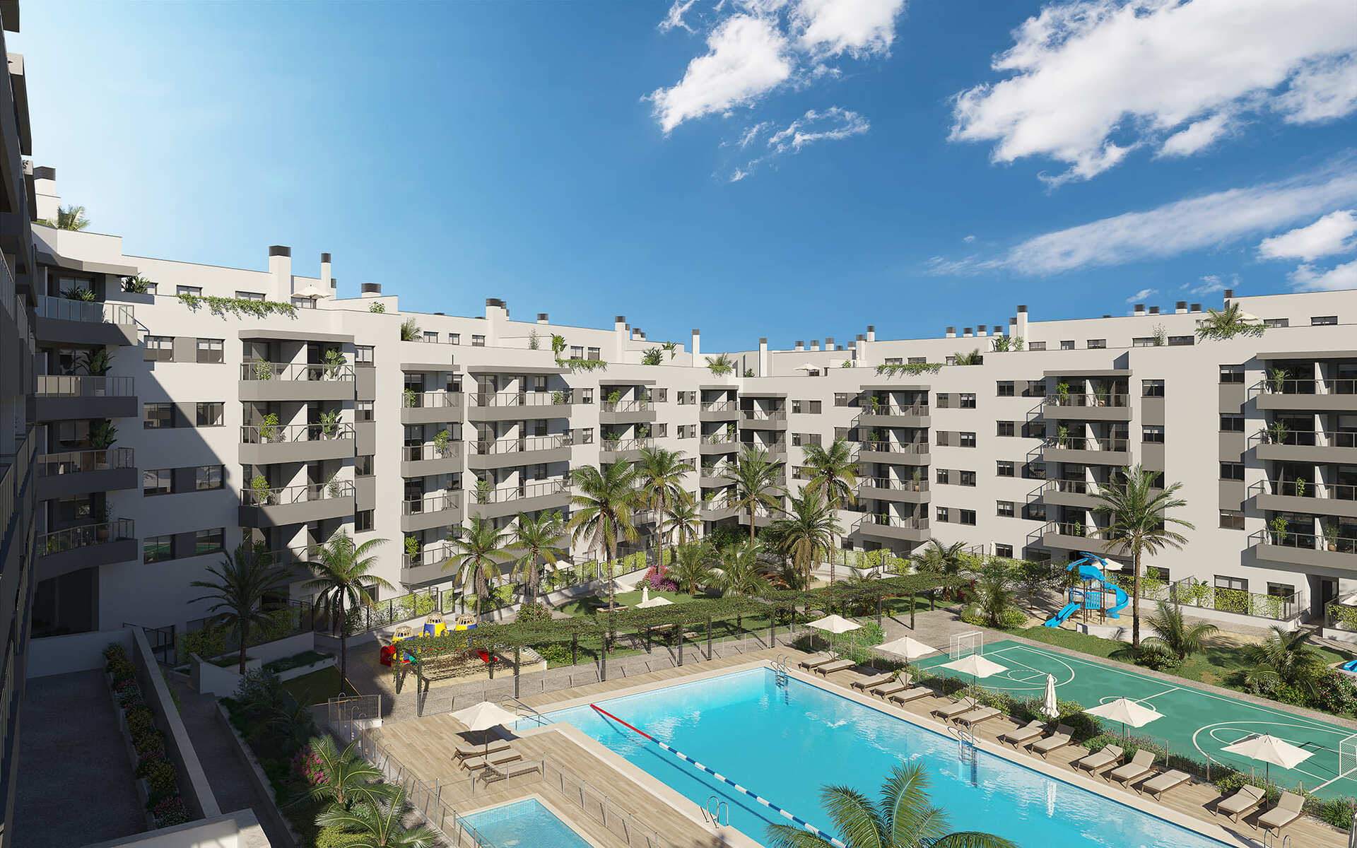 Nieuwbouw Appartement in Las Lagunas de Mijas