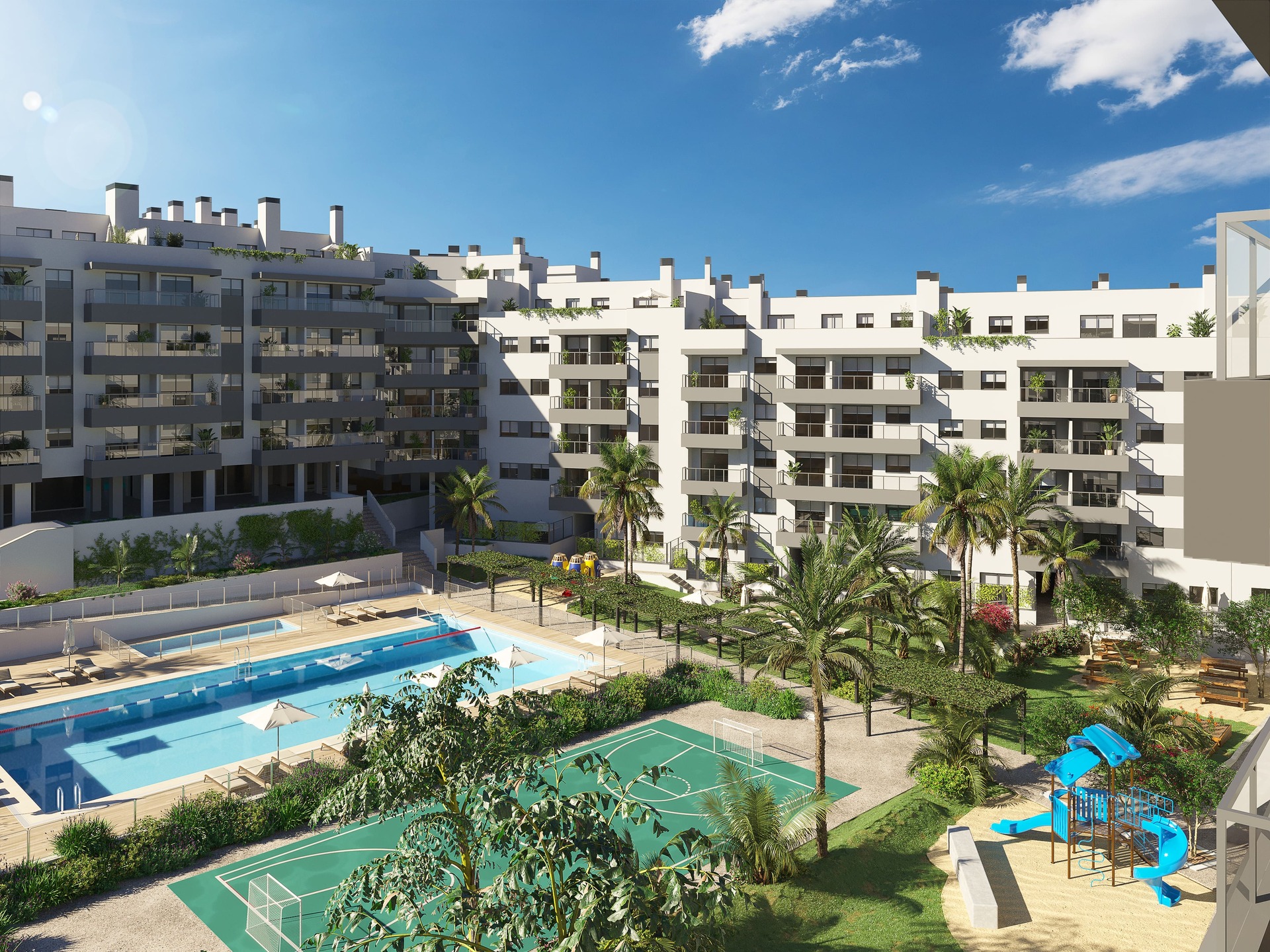 Nieuwbouw Appartement in Las Lagunas de Mijas