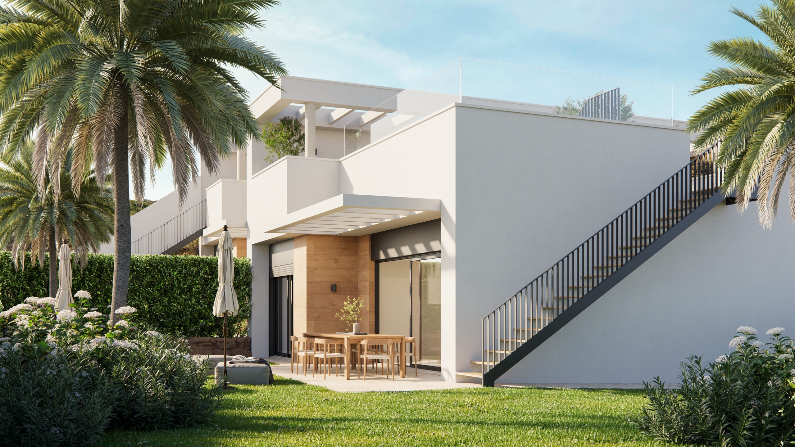 Nieuwbouw Geschakelde woning in Las Lagunas de Mijas