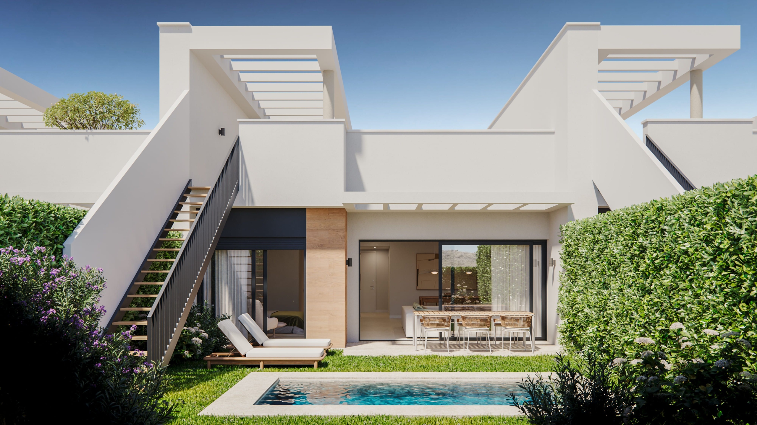 Nieuwbouw Geschakelde woning in Las Lagunas de Mijas