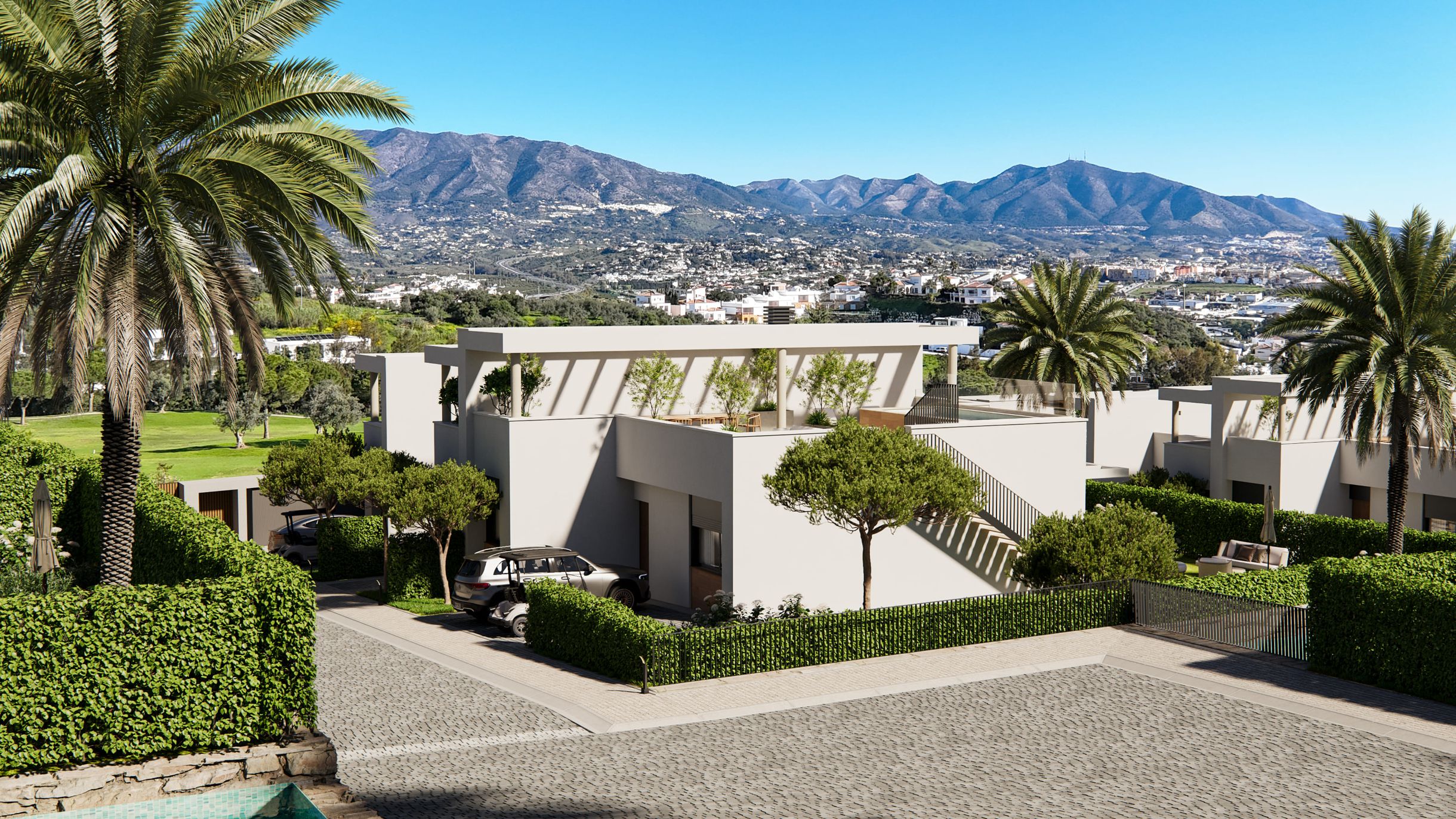 Nieuwbouw Geschakelde woning in Las Lagunas de Mijas