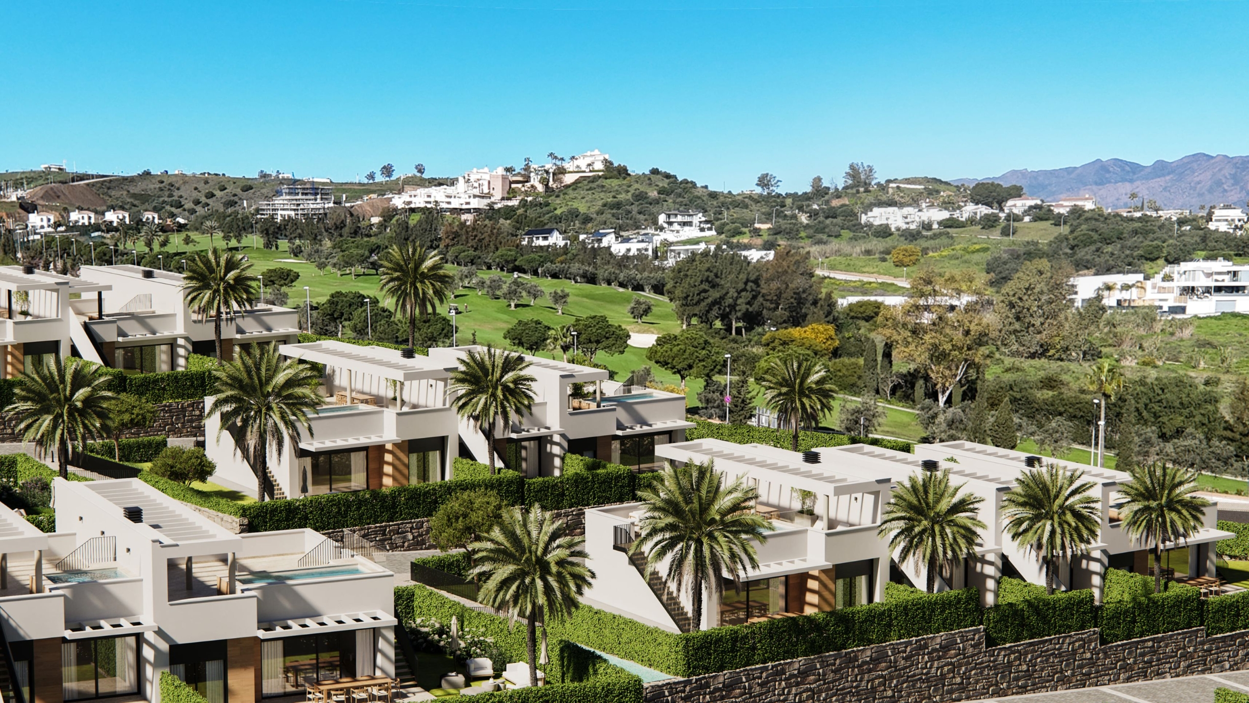 Nieuwbouw Geschakelde woning in Las Lagunas de Mijas