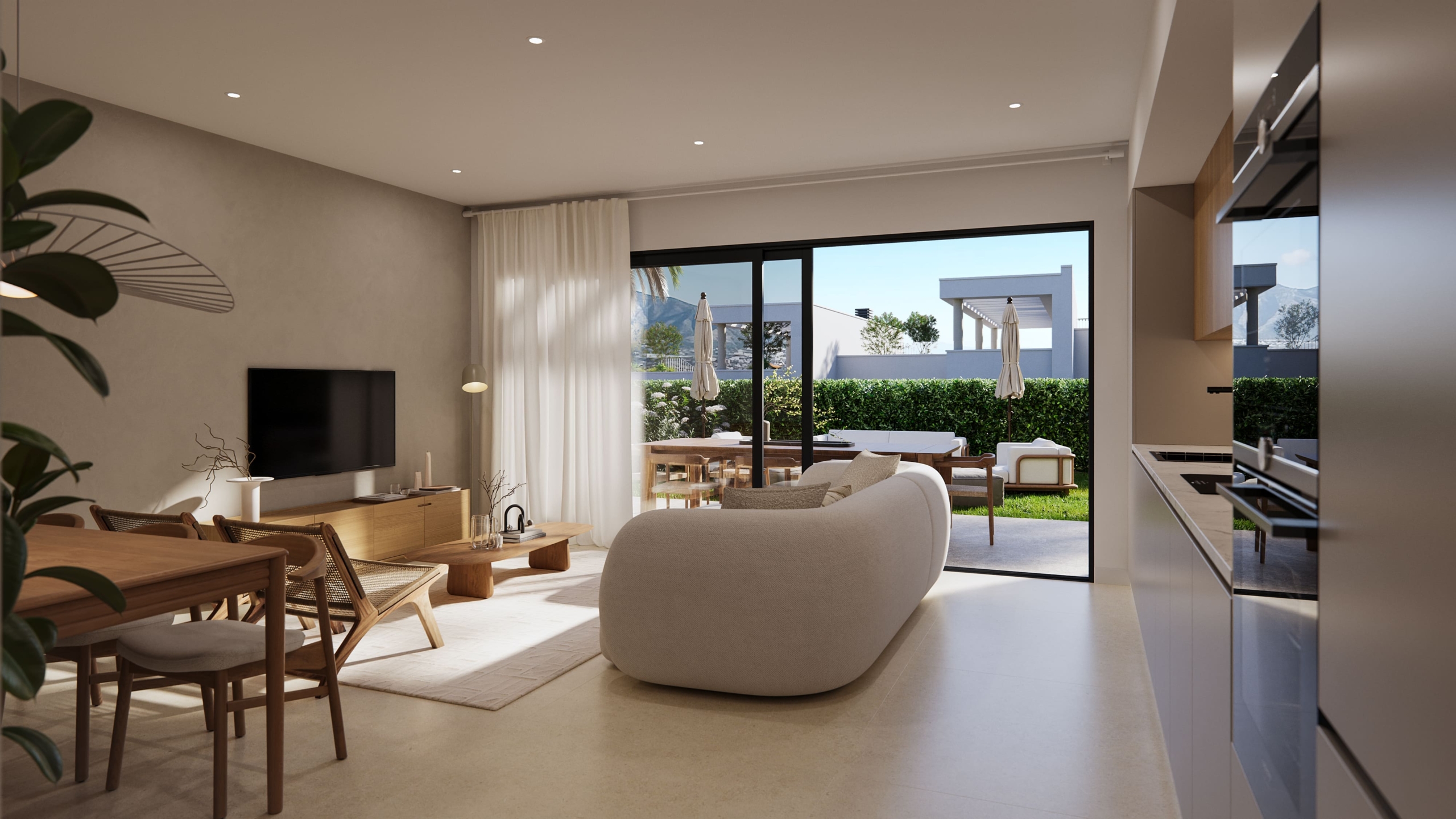 Nieuwbouw Geschakelde woning in Las Lagunas de Mijas