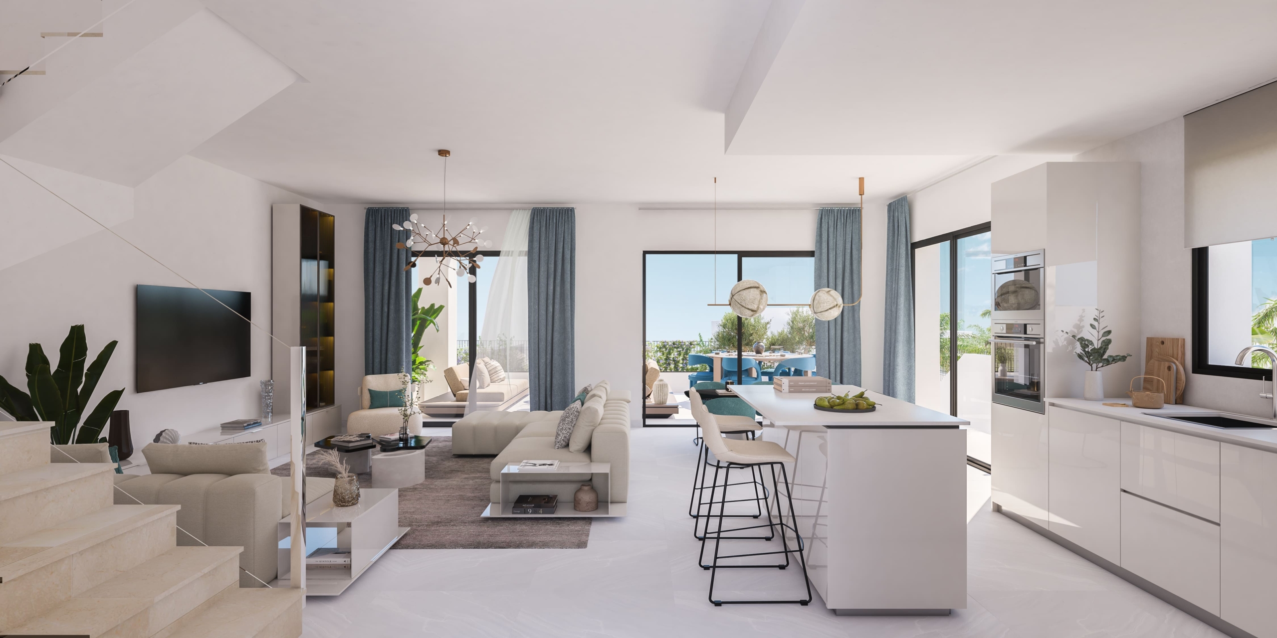 Nieuwbouw Twee-onder-1-kap in Estepona