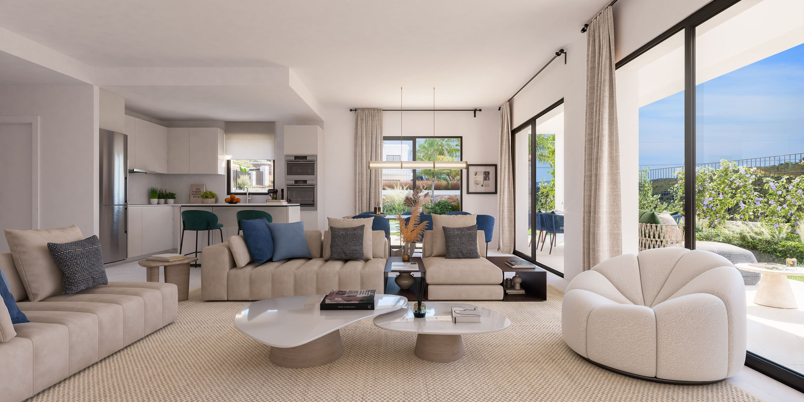 Nieuwbouw Twee-onder-1-kap in Estepona