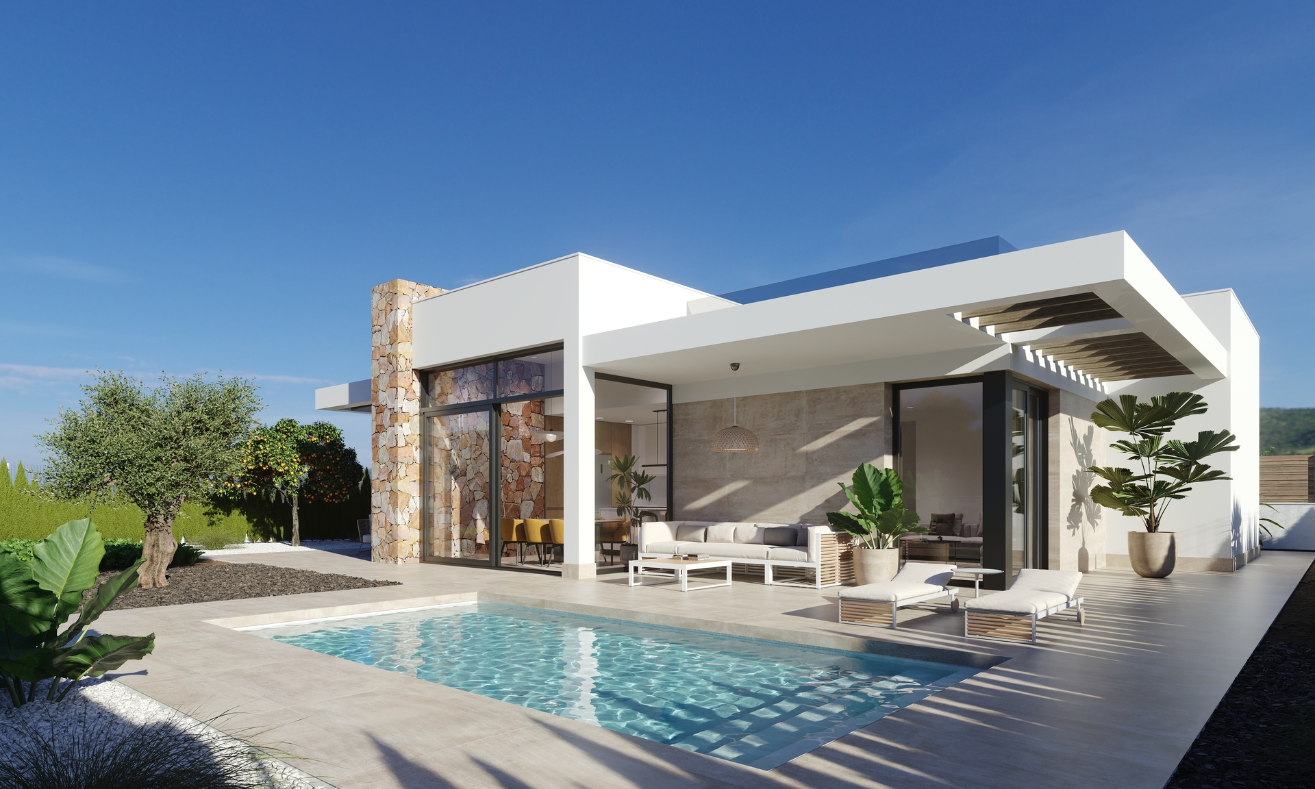 Nieuwbouw Villa in Hacienda del Alamo Golf