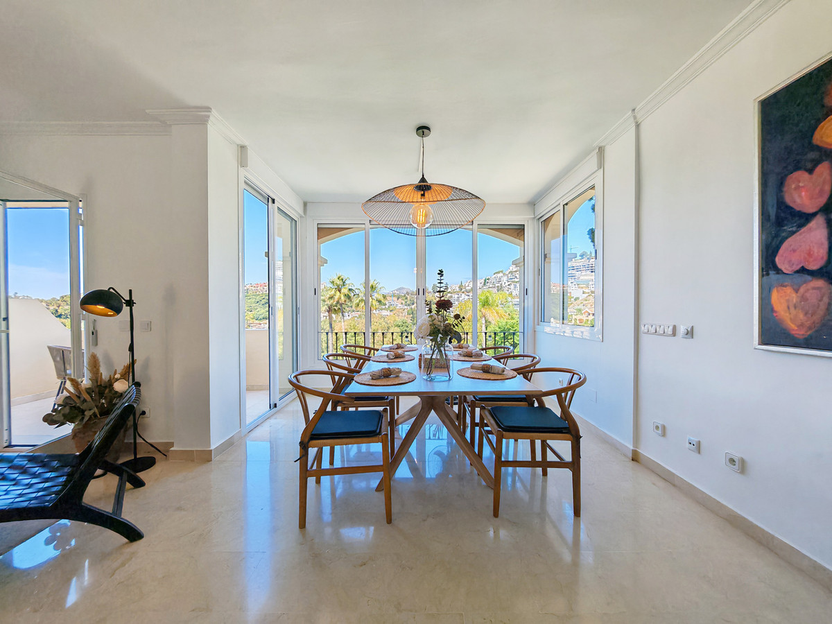 Penthouse met vrij uitzicht aan golfcourse in Benahavís
