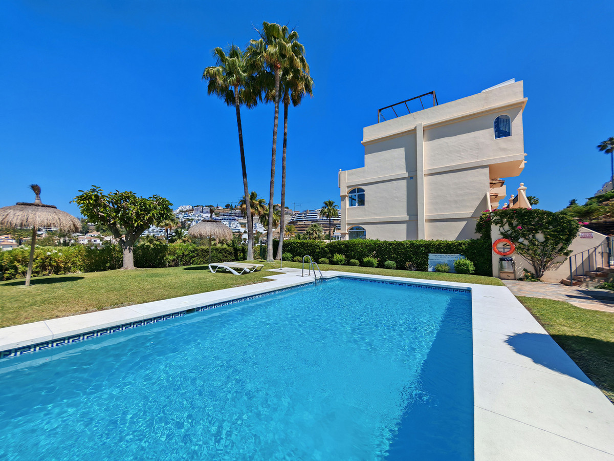 Penthouse met vrij uitzicht aan golfcourse in Benahavís