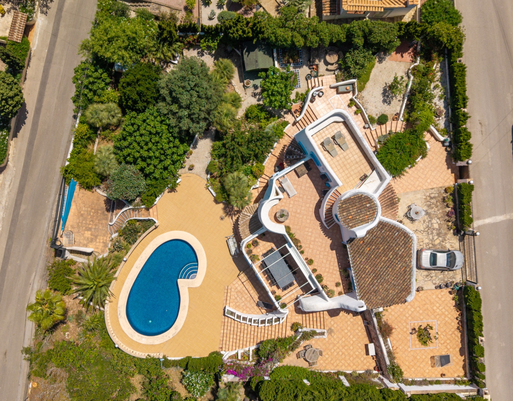Villa met panoramisch zeezicht in Javea