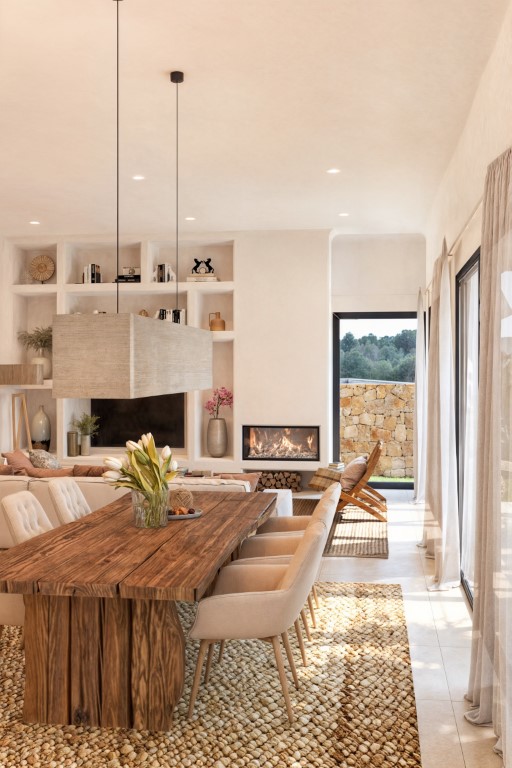 Moderne nieuwbouw villa met vrij uitzicht in Javea