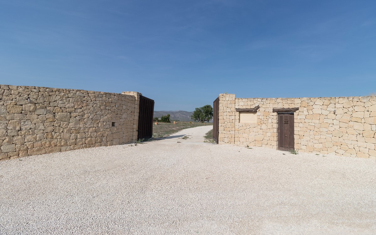 Bouwproject met fundering en panoramisch uitzicht in Benissa