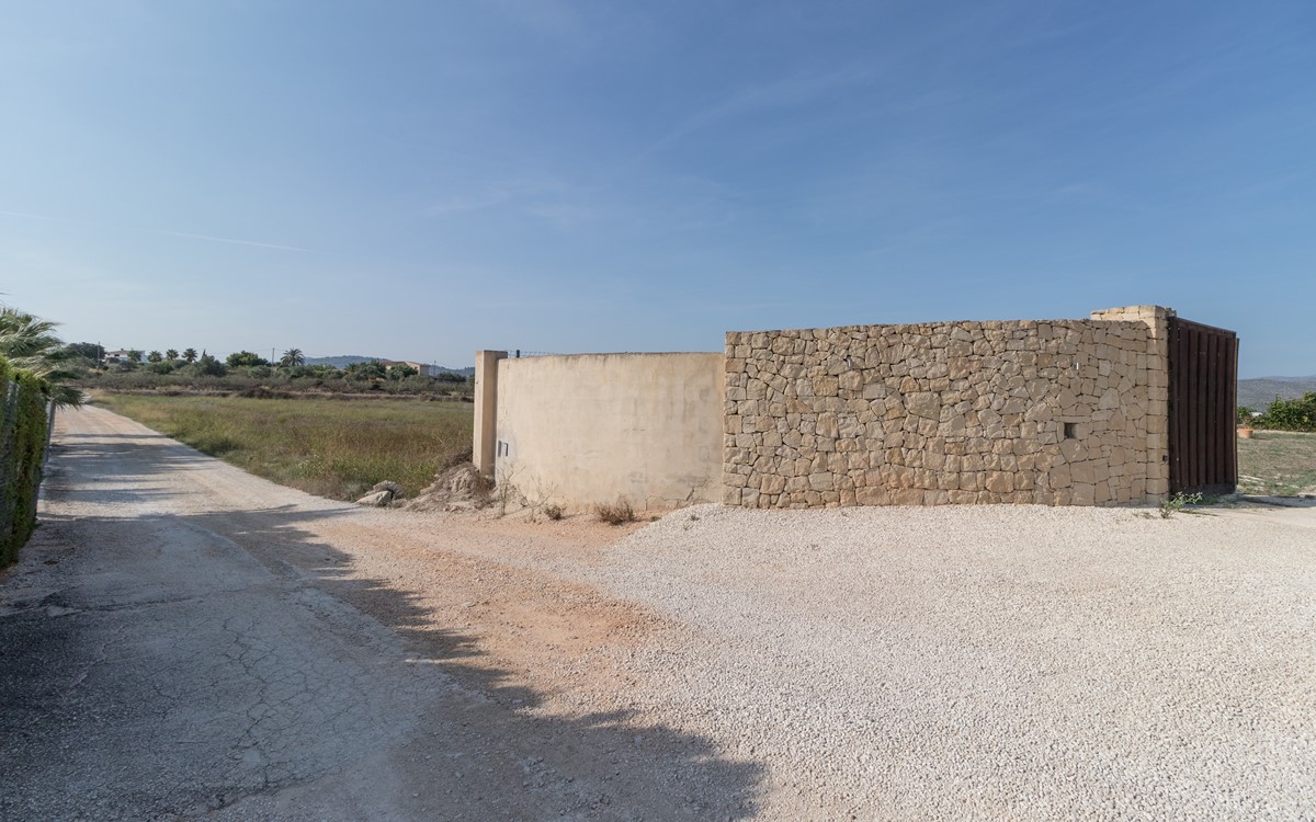 Bouwproject met fundering en panoramisch uitzicht in Benissa