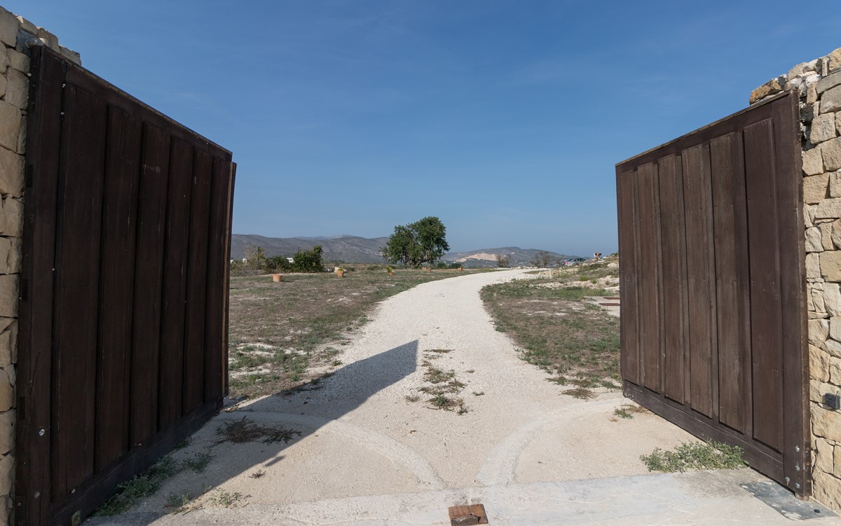 Bouwproject met fundering en panoramisch uitzicht in Benissa