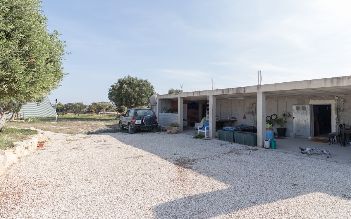 Bouwproject met fundering en panoramisch uitzicht in Benissa