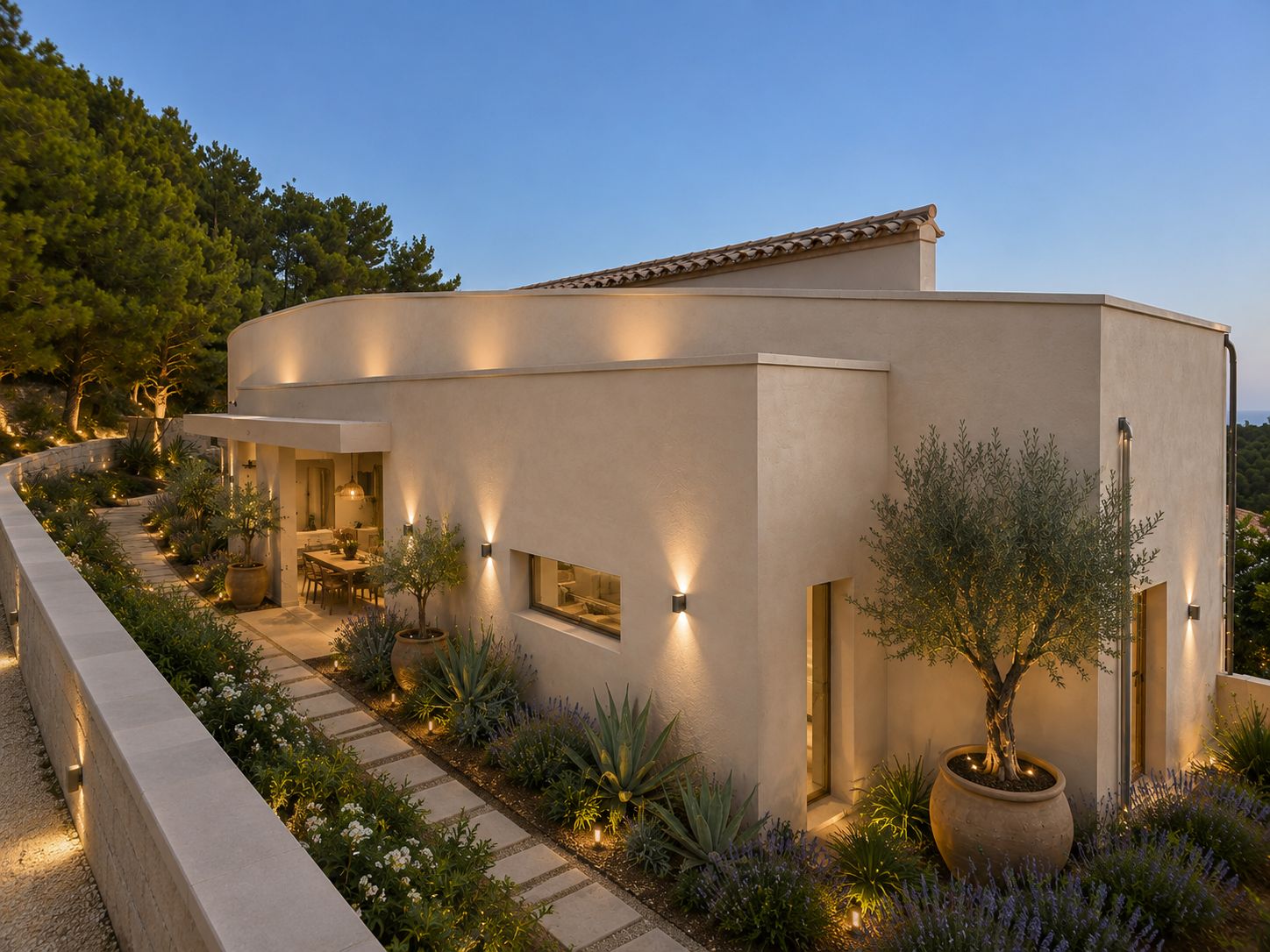 Moderne nieuwbouw villa met zeezicht in Javea