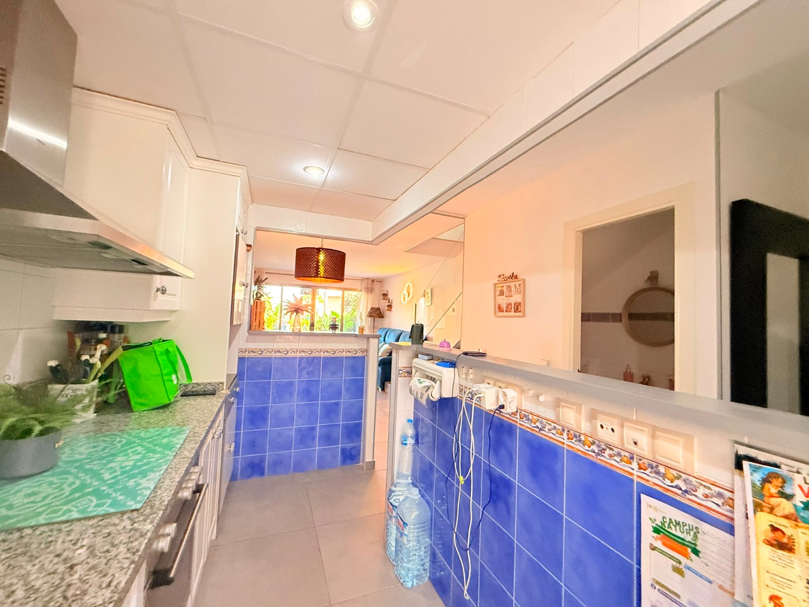 Instapklare duplex bungalow te koop in Finestrat