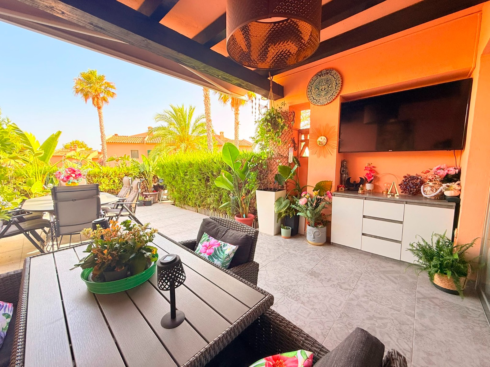 Instapklare duplex bungalow te koop in Finestrat
