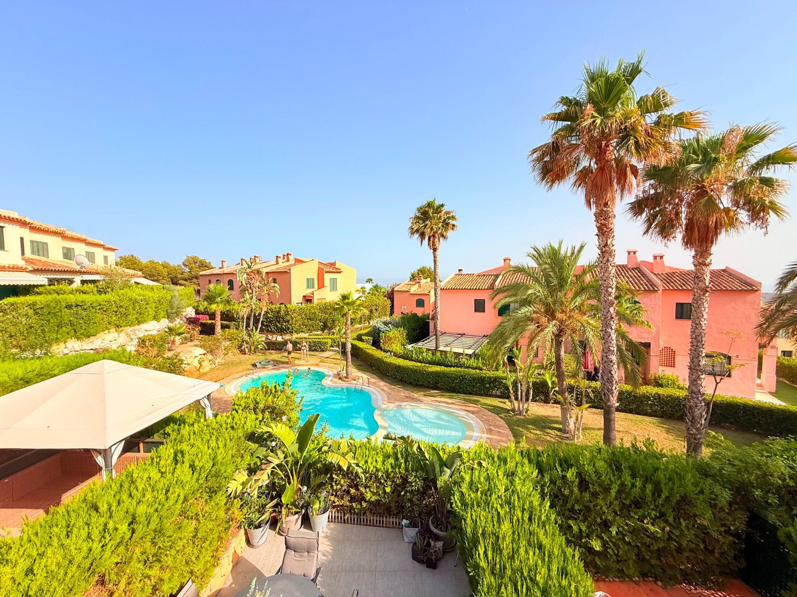 Instapklare duplex bungalow te koop in Finestrat