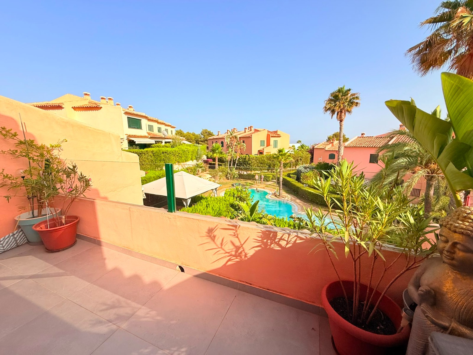 Instapklare duplex bungalow te koop in Finestrat