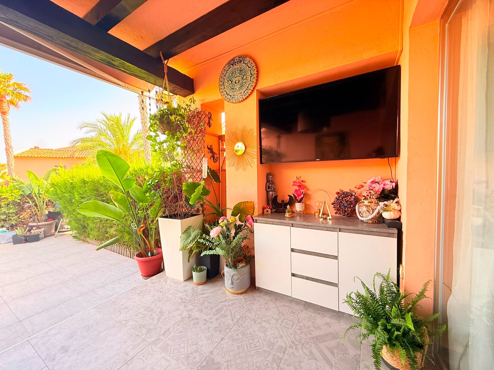 Instapklare duplex bungalow te koop in Finestrat