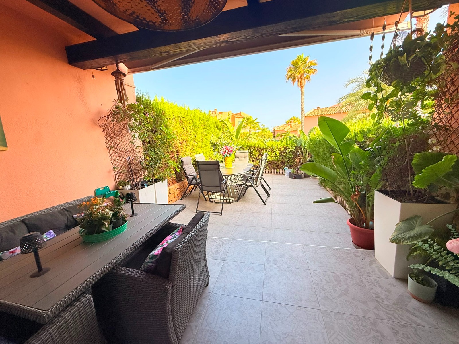 Instapklare duplex bungalow te koop in Finestrat