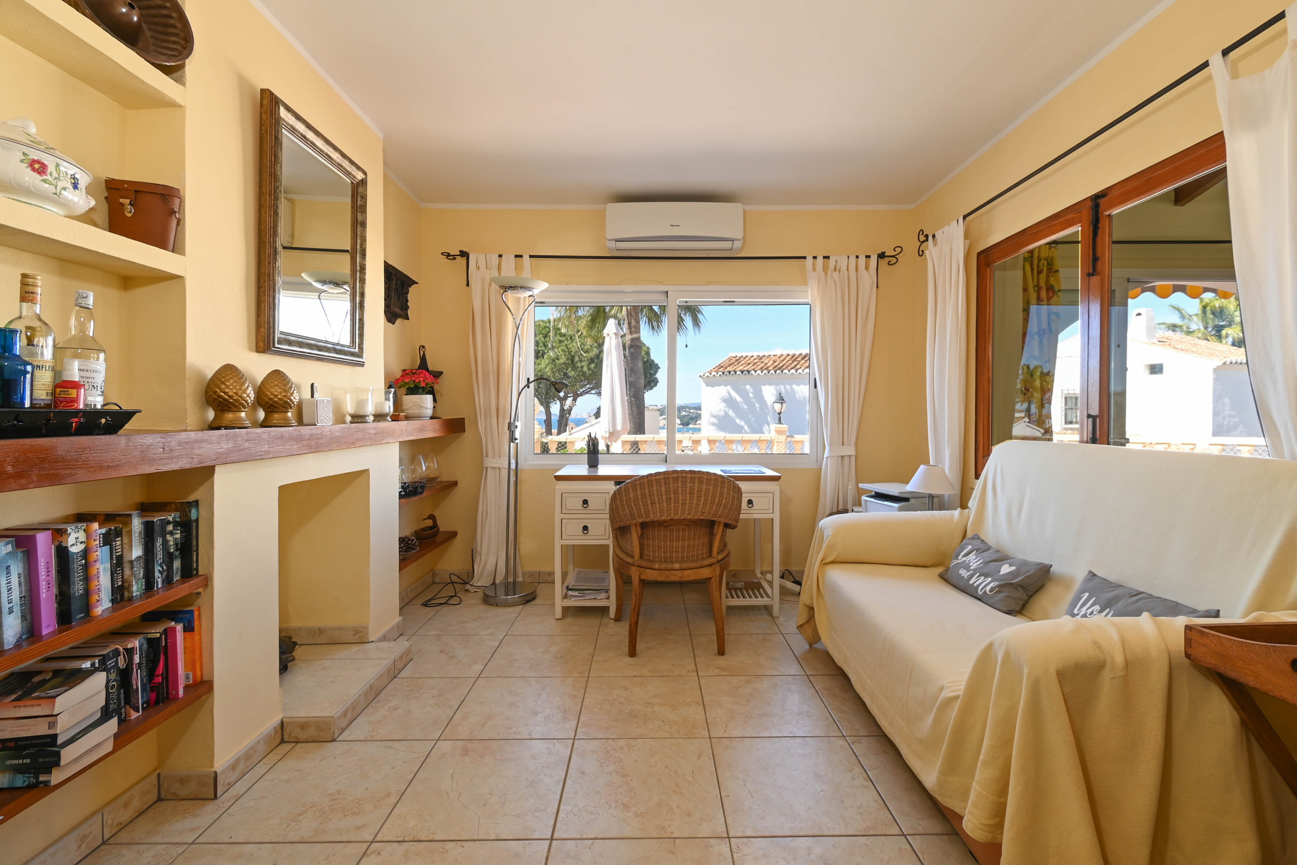 Mediterrane villa in met zeezicht loopafstand centrum en strand Moraira