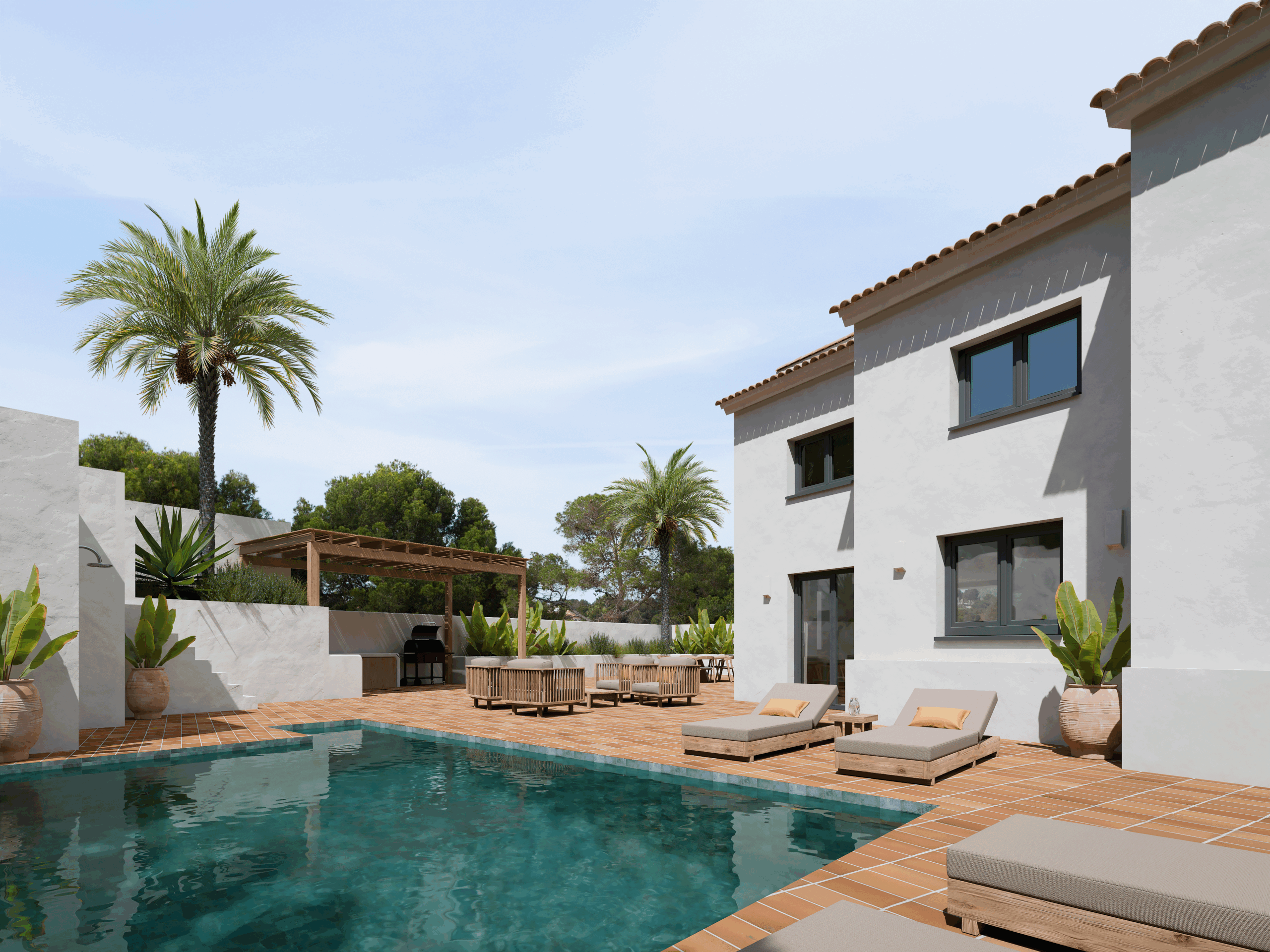DP-70-TAMOR1562 Volledig gerenoveerde villa in aanbouw op toplocatie in Moraira