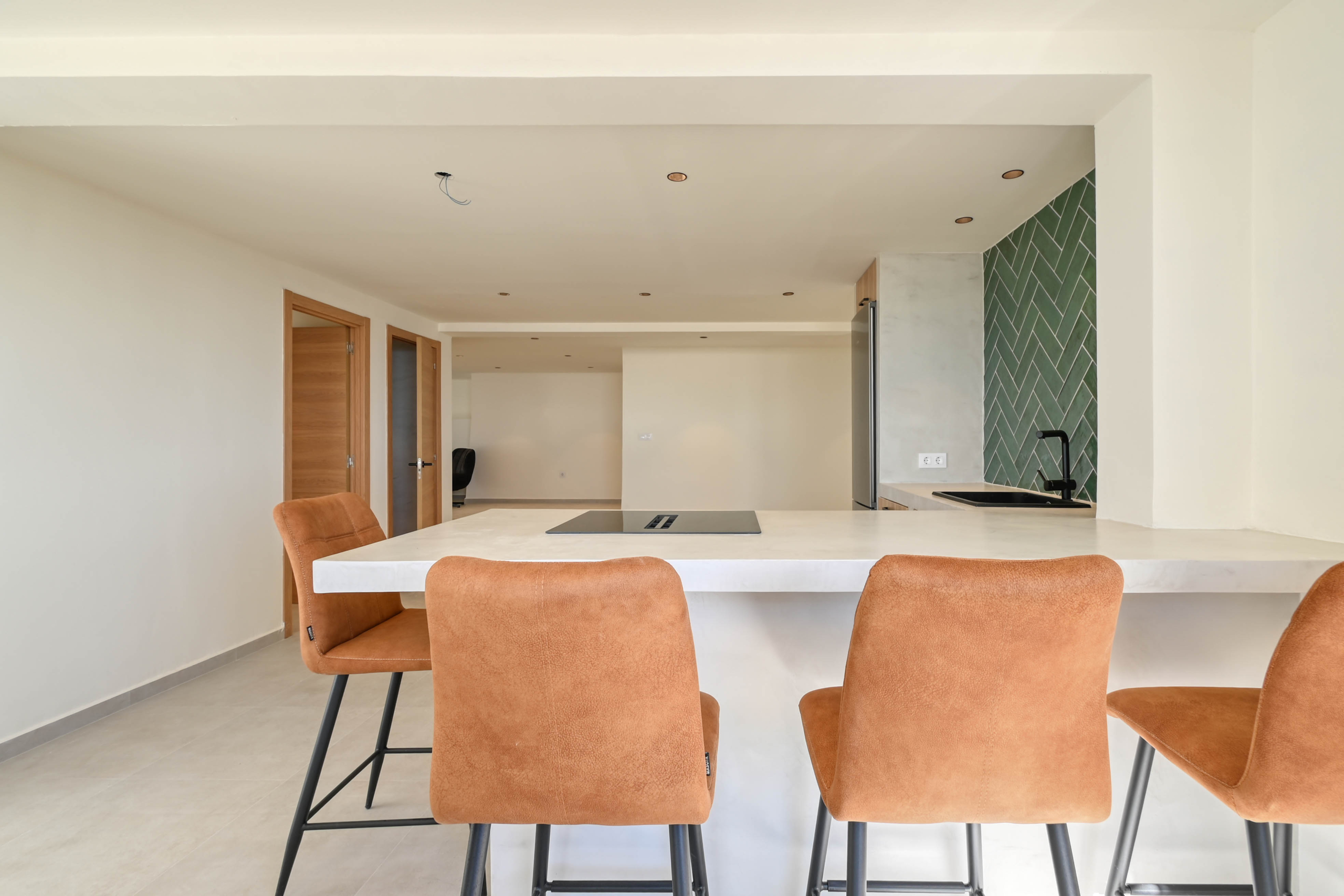 Ibiza stijl villa met panoramisch uitzicht in Benitachell