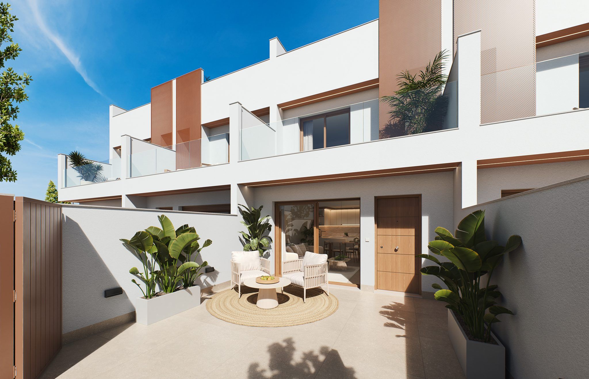 Nieuwbouw Geschakelde woning in San Pedro del Pinatar