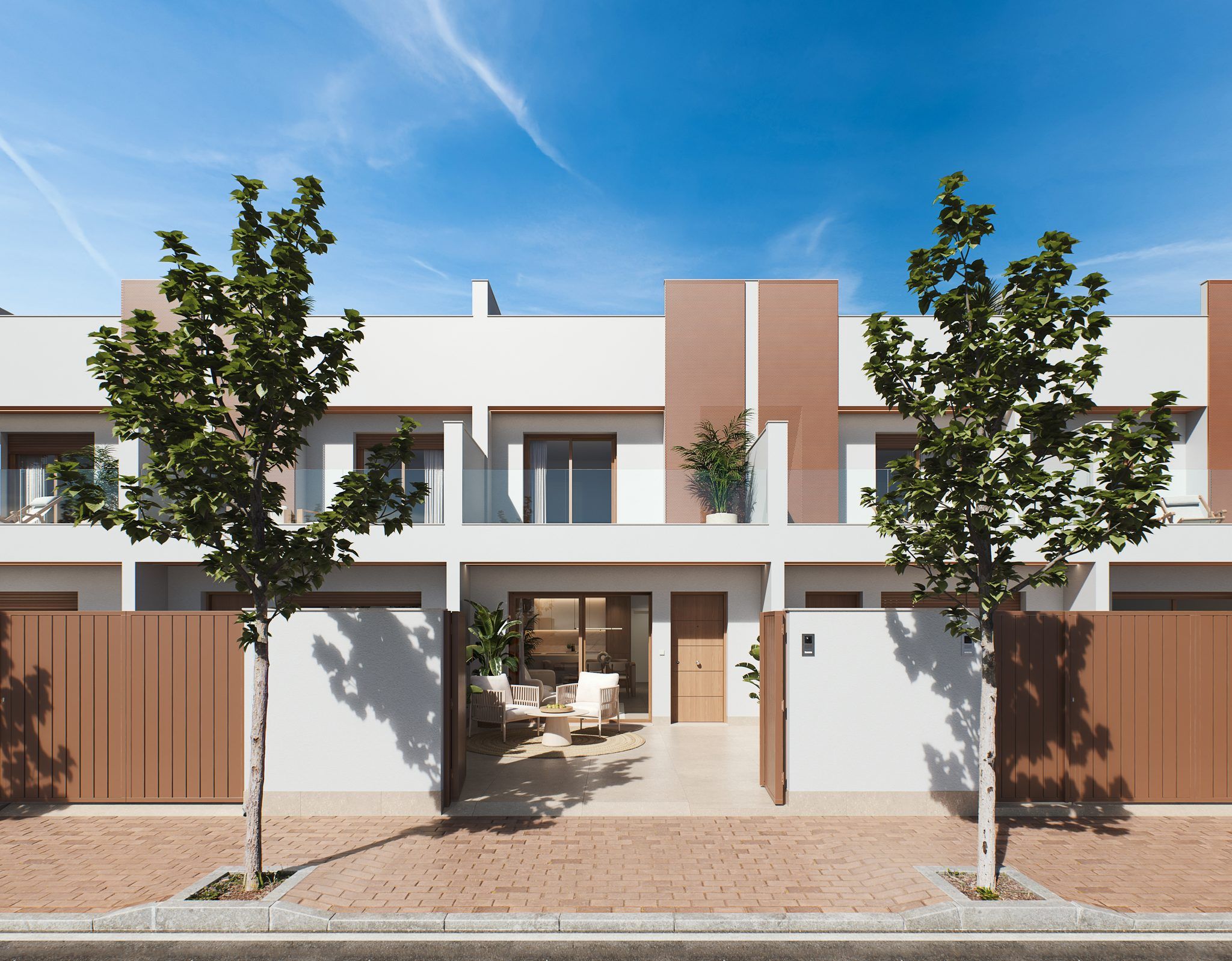 Nieuwbouw Geschakelde woning in San Pedro del Pinatar