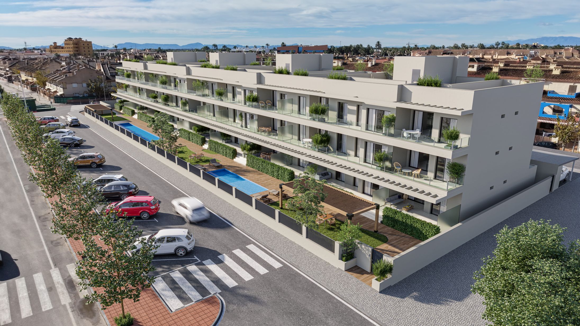 Nieuwbouw penthouse in Los Alcázares