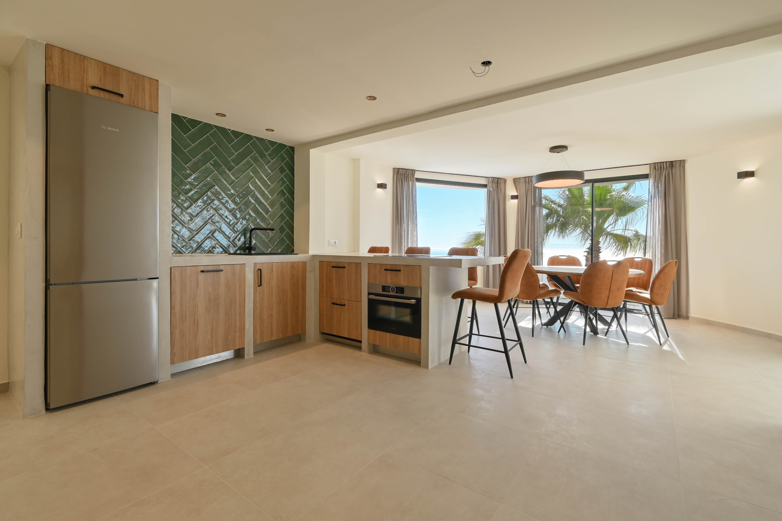 Ibiza stijl villa met panoramisch uitzicht in Benitachell