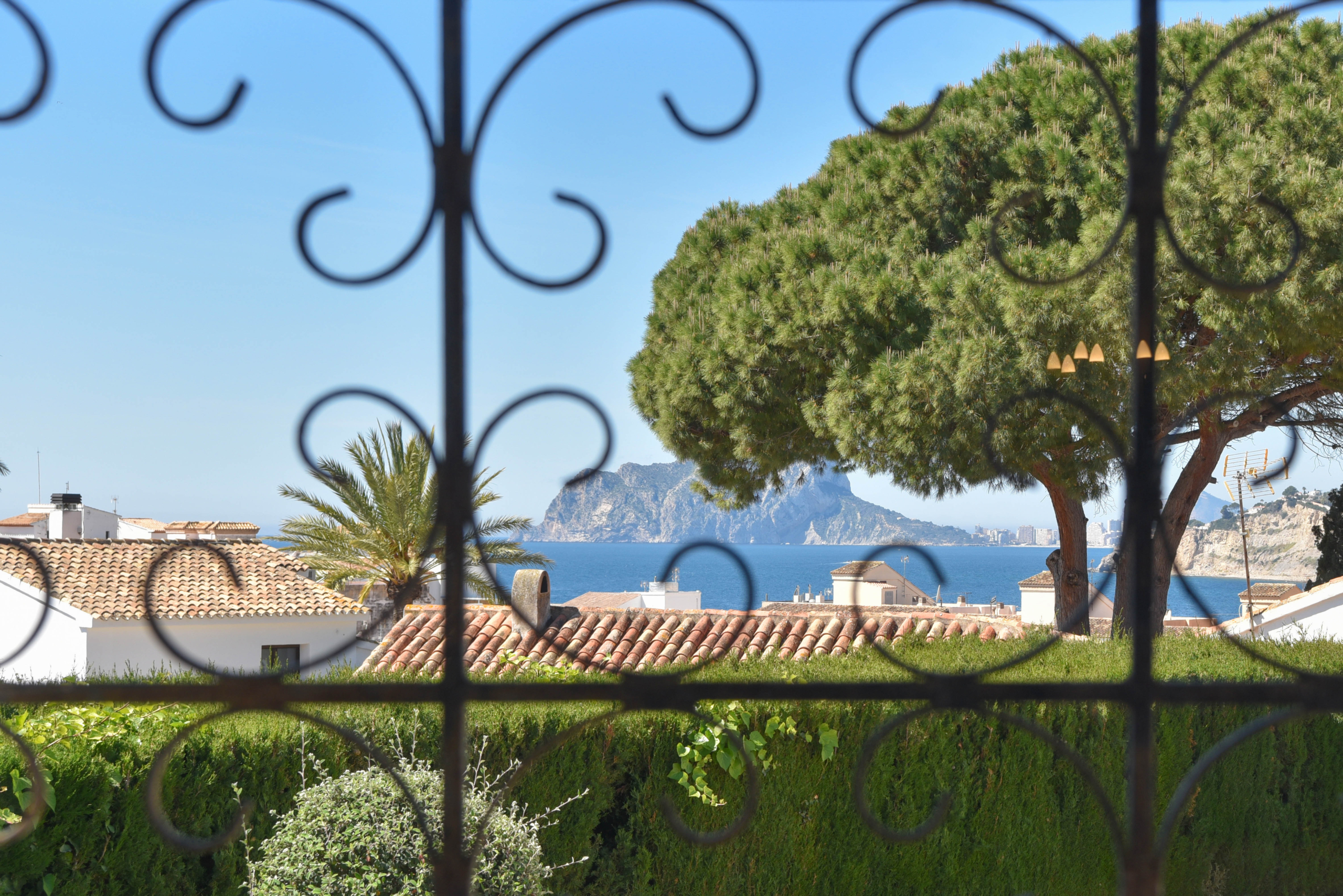 Mediterrane villa in met zeezicht loopafstand centrum en strand Moraira