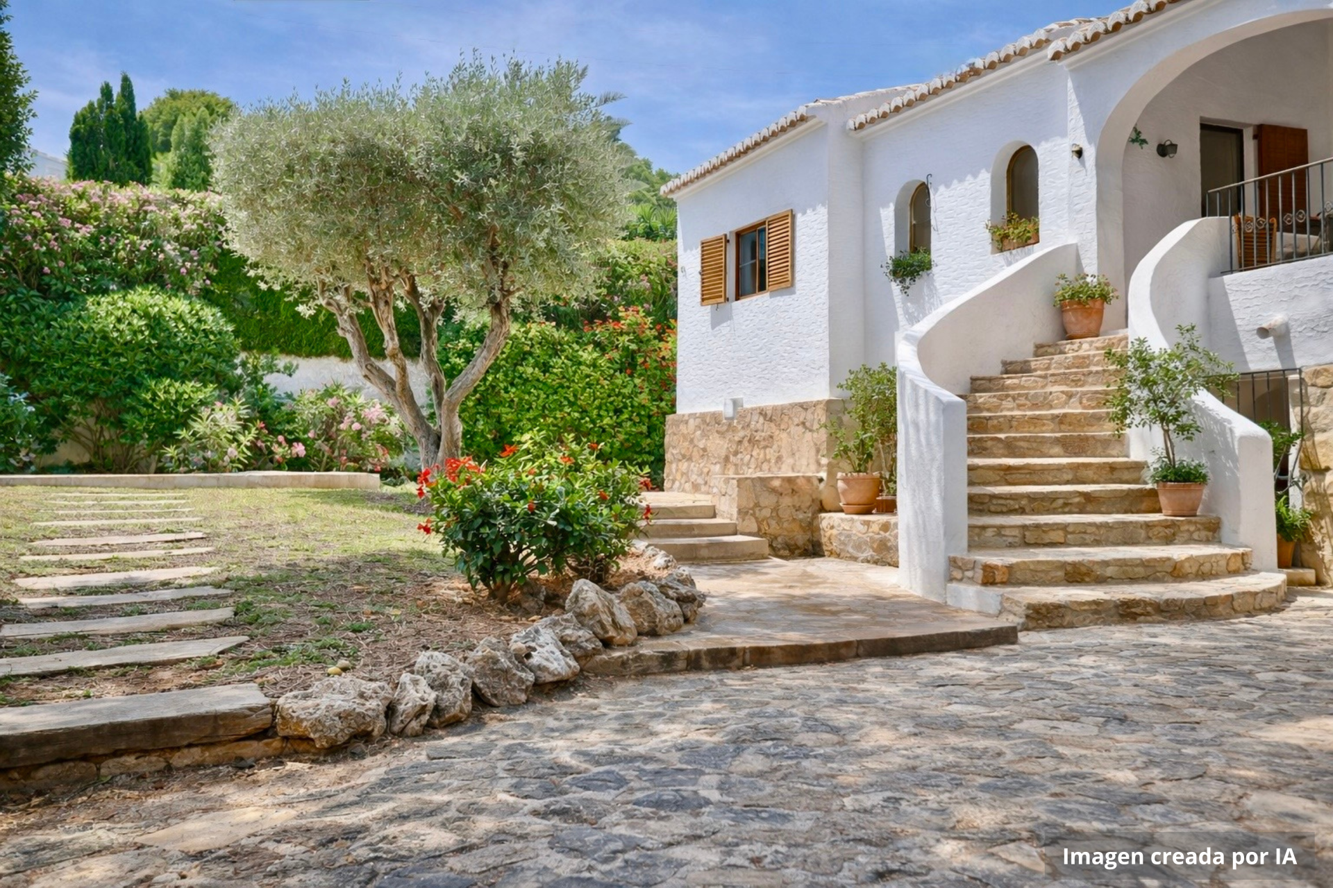 Charmante villa te renoveren met zwembad en groot perceel in Javea