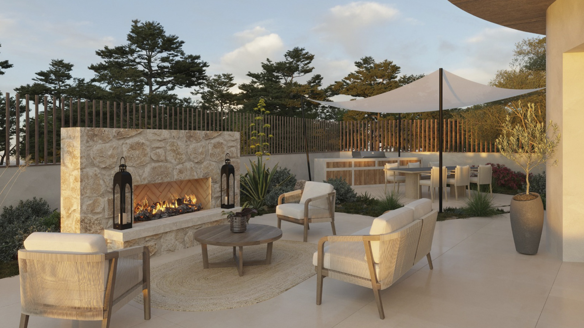 Moderne villa met zwembad en schitterende tuin in La Marina