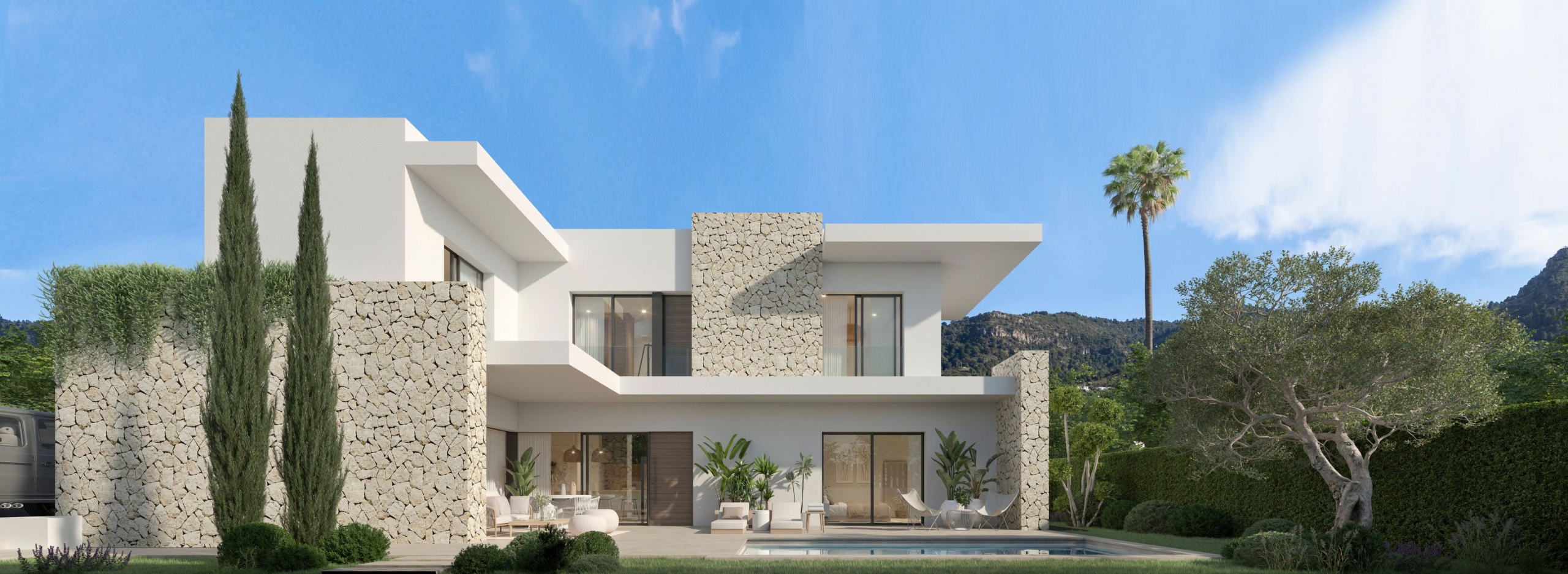 Nieuwbouw Geschakelde woning in Pinos de Alhaurín
