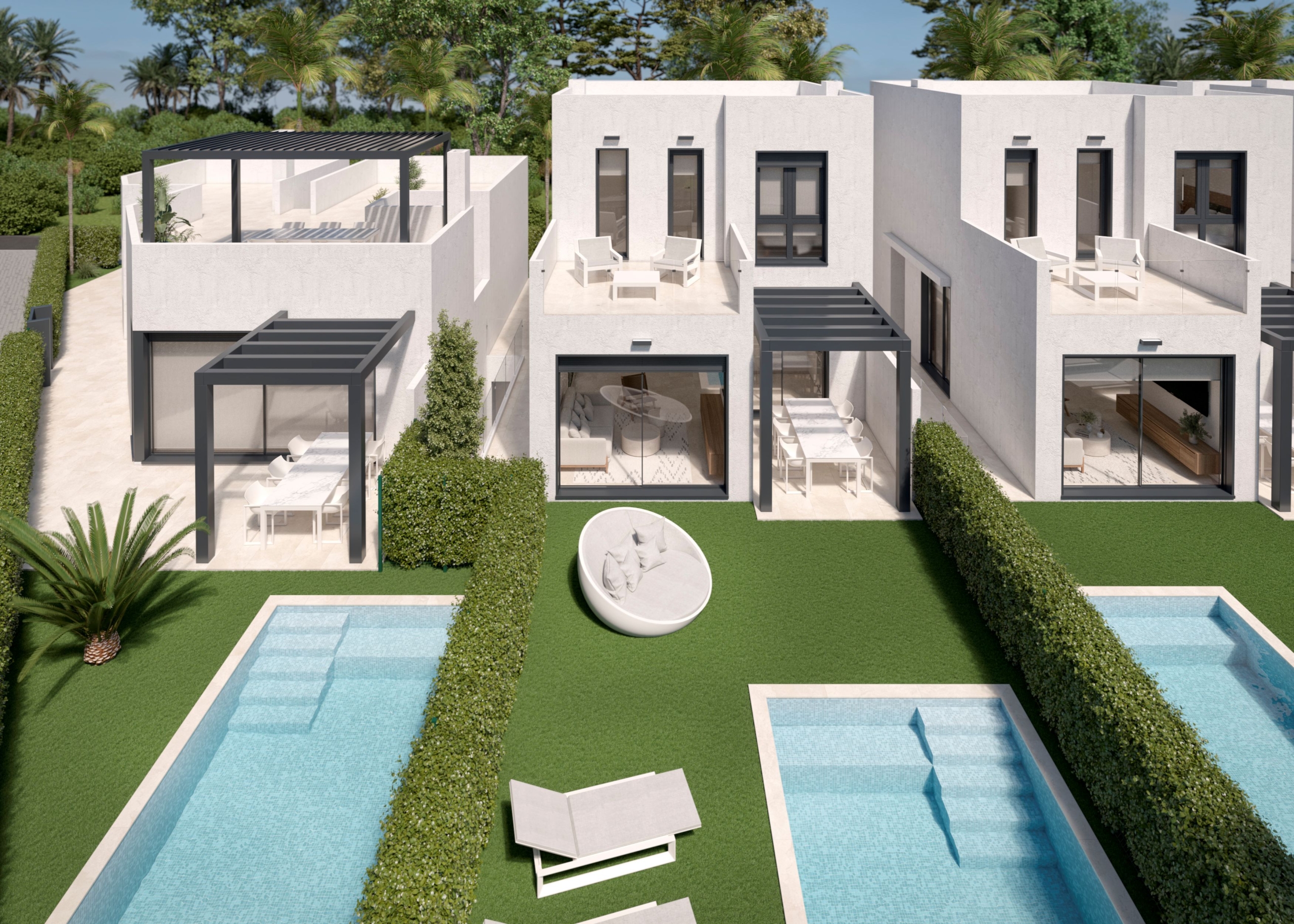 Nieuwbouw Geschakelde woning in Santa Rosalia