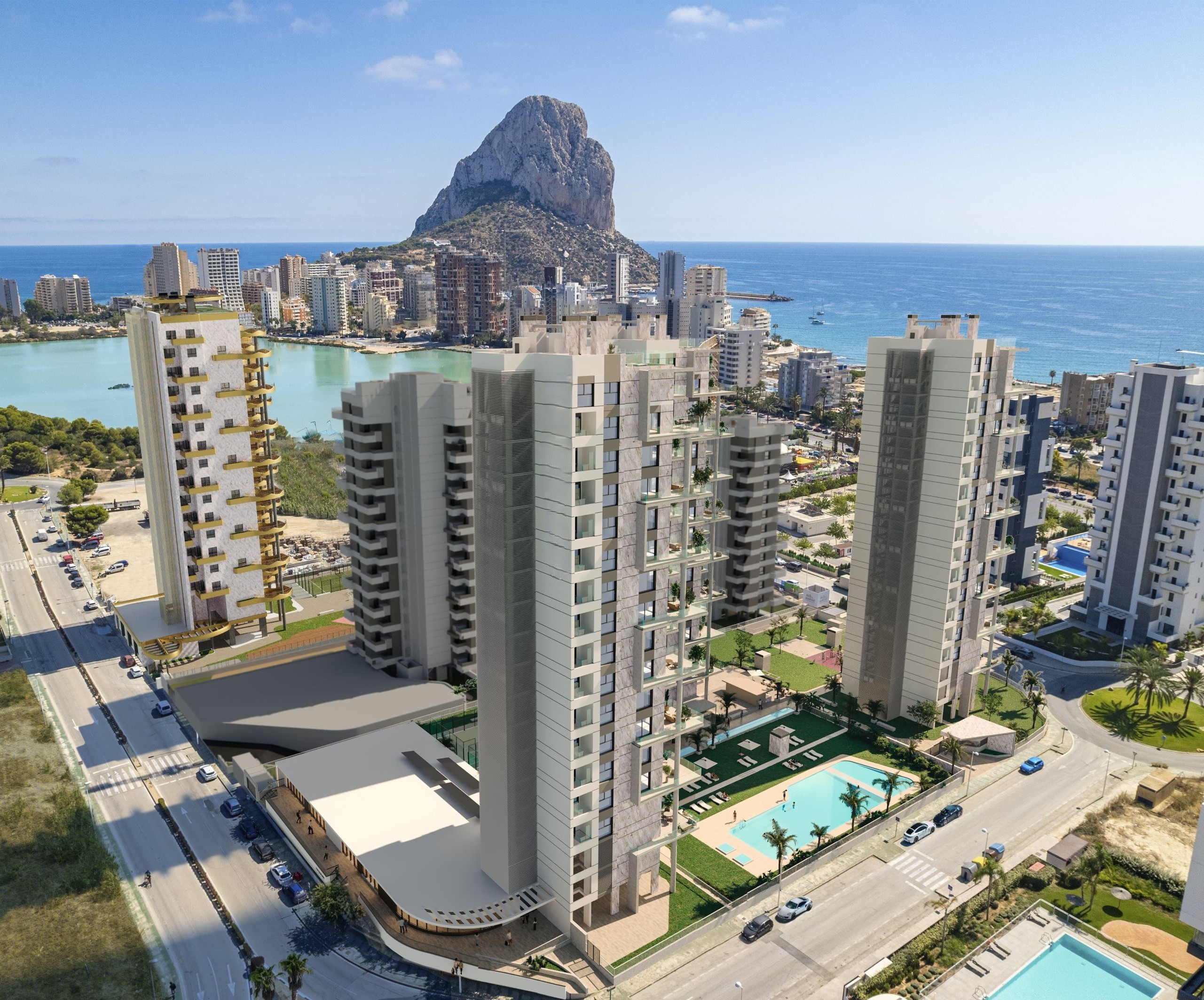 Nieuwbouw Appartement in Calpe