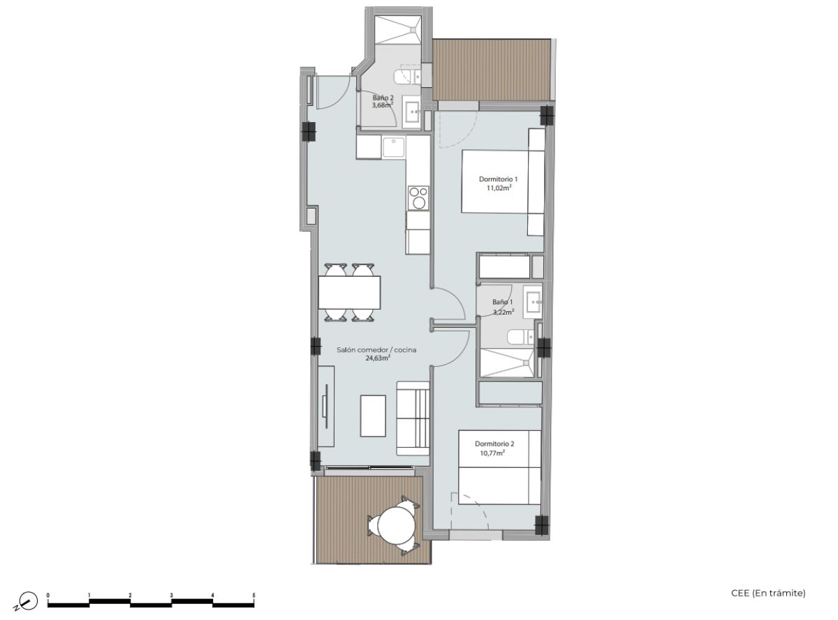 Nieuwbouw appartement in Alboraya Spanje (18) Nieuwbouw appartement te koop in Alboraya