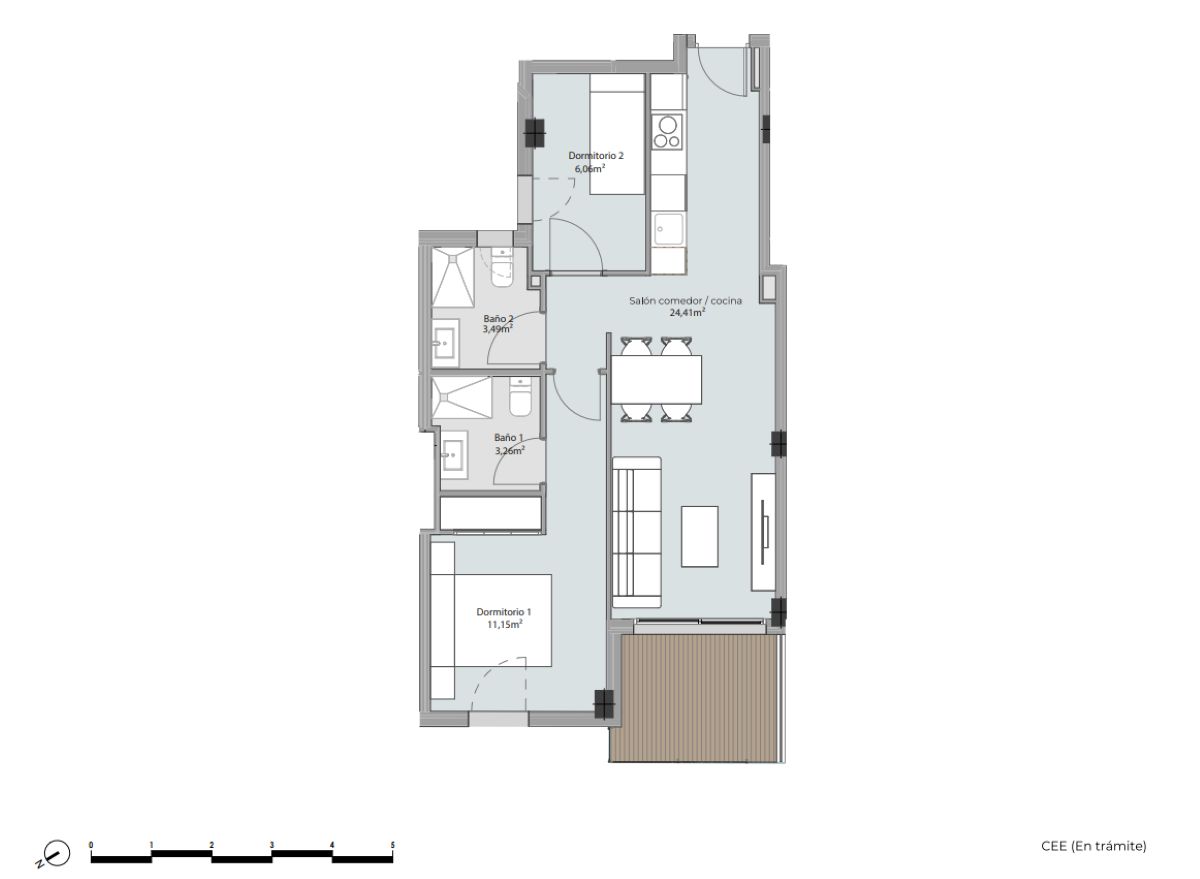 Nieuwbouw appartement in Alboraya Spanje (19) Nieuwbouw appartement te koop in Alboraya