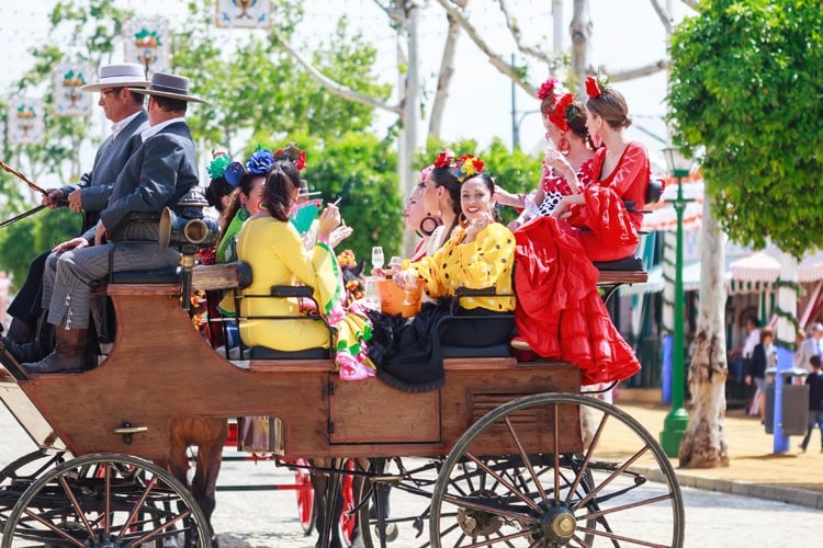 feesten spanje - paardenfestival jerez