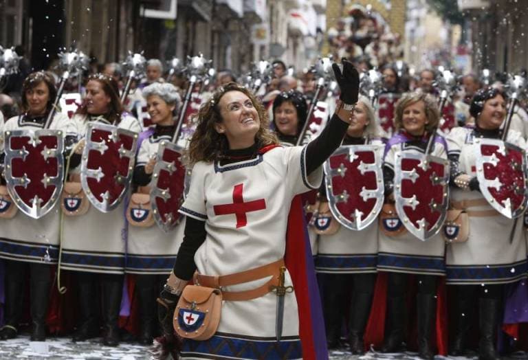 feesten in spanje - los moros y cristianos in spanje