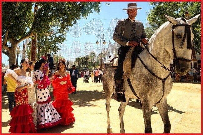 top 10 feesten in spanje - festival del caballo jerez