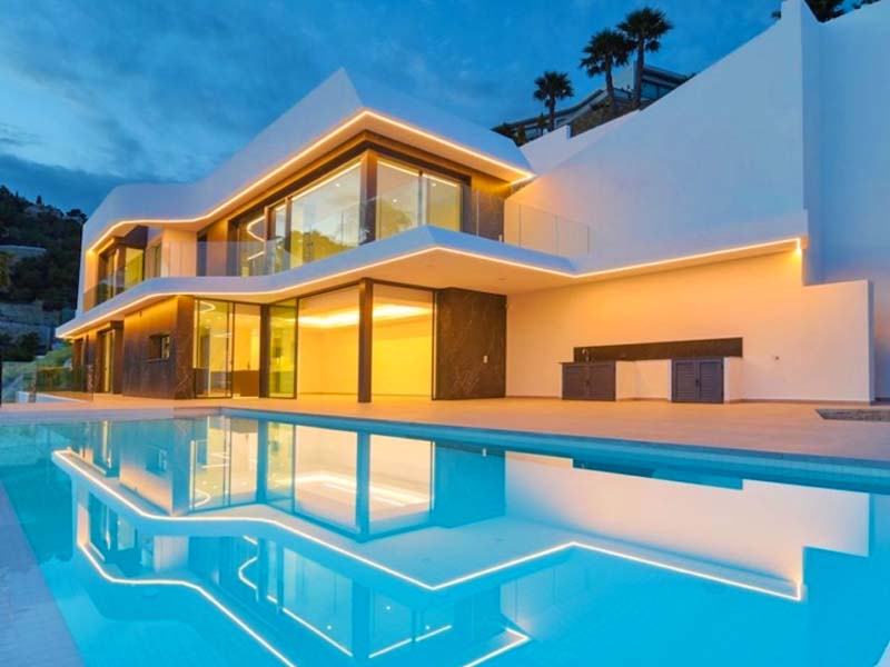 Levensloopbestendige villa in Benissa, Costa Blanca