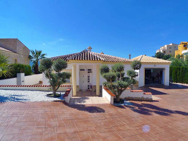 Levensloopbestendige villa in Sanet, Costa Blanca