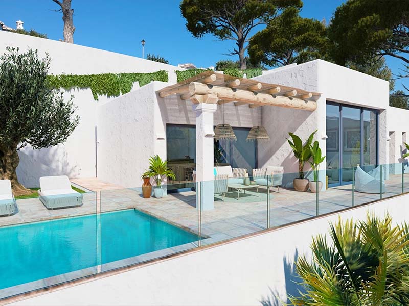 Ibiza stijl huis Pedreguer