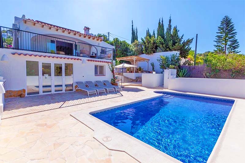 Villa huren Costa Blanca Moraira